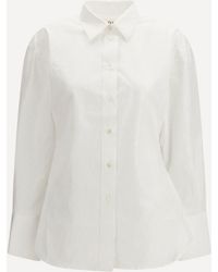 Rohe - Shaped Cotton Poplin Shirt - Lyst