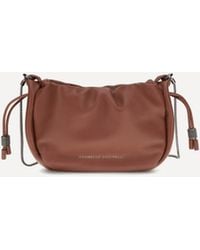 Brunello Cucinelli - Bucket Mellow Mini Shoulder Bag - Lyst