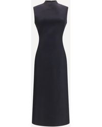 Margiela - Sleeveless Virgin Wool Midi Dress - Lyst