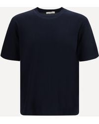 Piacenza Cashmere - Short-Sleeve Crewneck Sweater - Lyst