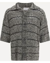 Roberto Collina - Mouliné Texture Knit Shirt - Lyst