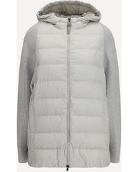 Brunello Cucinelli - Long Monili Chain Puffer Jacket - Lyst