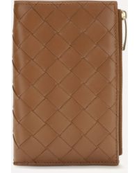 Bottega Veneta - Lambskin Wallet - Lyst