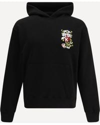 KENZO - Cotton Hoodei Wild Tiger - Lyst
