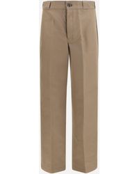 Prada - Technical Wide-Leg Pants - Lyst