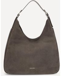 Michael Kors - Nolita Large Nubuck Shoulder Bag - Lyst