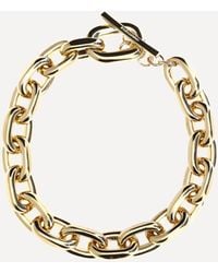 Rabanne - Collana A Catena Xl Link - Lyst