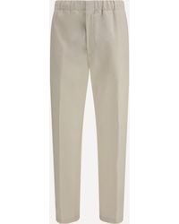 Lardini - Cotton Drawstring Pants - Lyst