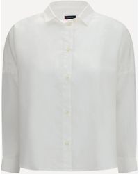 Deperlu - Cotton And Linen Blend Shirt - Lyst
