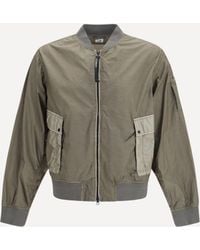 C.P. Company - Bi-Tm Mixed Lens Bomber Jacket - Lyst
