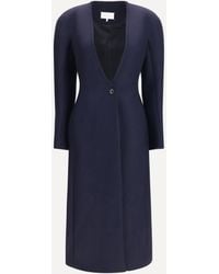 Margiela - Long Virgin Wool Coat - Lyst