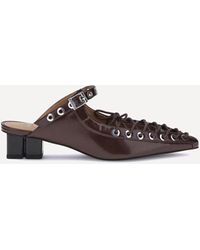 Ganni - Mules Con Lacci - Lyst