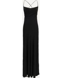 Pinko - Long Strass Slipdress - Lyst