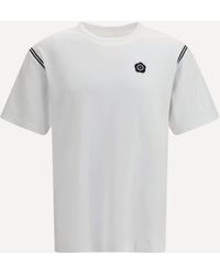 KENZO - Cotton T-Shirt Embroidered With Boke Flower 2.0 - Lyst