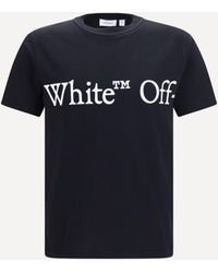 Off-White c/o Virgil Abloh - Bookish Scarf T-Shirt - Lyst