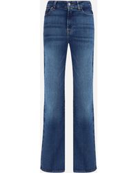 7FOR - Slim Illusion Leggy Bootcut Jeans - Lyst