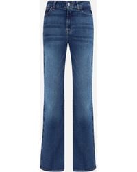 7FOR - Slim Illusion Leggy Bootcut Jeans - Lyst