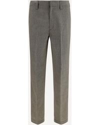 Prada - Tailored Wool Trousers - Lyst