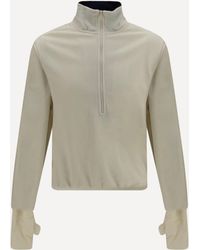 Entire studios - Shell Fleece Zip Jacket - Lyst
