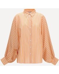 SOSUE - Antonia Voile Striped Shirt - Lyst