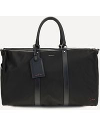 Kiton - Leather-Trim Travel Duffle Bag - Lyst