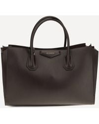 Givenchy - Medium Antigona Catchall Glossy Grained Leather Handbag - Lyst