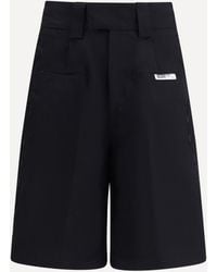 Gcds - Shorts With Logo Piping - Lyst
