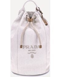 Prada - Borsa A Secchiello - Lyst