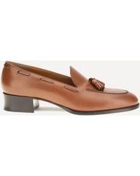 Loro Piana - Serge Tassel Calfskin Loafers - Lyst