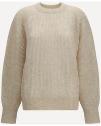 Brunello Cucinelli - Mohair-Blend Crewneck Sweater - Lyst