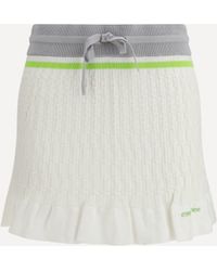 CASABLANCA - Tennis Mini Skirt - Lyst