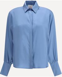 Crida Milano - Feltre Silk Shirt - Lyst
