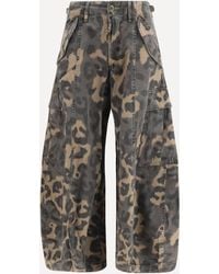 R13 - Siouxsie Field Cargo Jean - Lyst