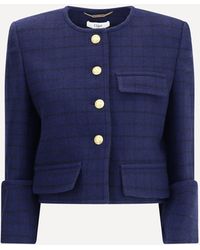 Chloé - Giacca Boxy Senza Colletto - Lyst