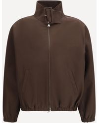 Courreges - Zip-Up Bomber Jacket - Lyst