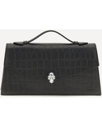McQueen - Borsa A Mano Skull - Lyst