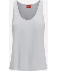 DIESEL - Canotta A Costine Con Oval D - Lyst
