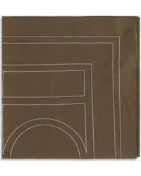 TOTEME - Silk Scarf With Embroidery - Lyst