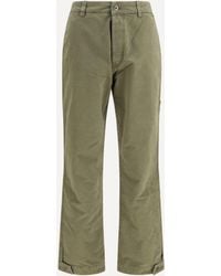 Off-White c/o Virgil Abloh - Racing Staff Cotton Gabardine Pants - Lyst