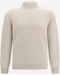 Brunello Cucinelli - Cashmere Turtleneck Sweater - Lyst
