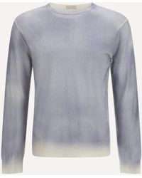 Aragona Cashmere - Crewneck Woolen Sweater - Lyst