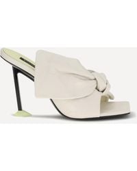 Givenchy - Mules Con Tacco Boudoir Con Fiocco - Lyst