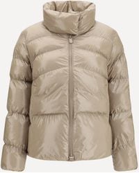 Pinko - Glossy Quilted Puffer Jacket - Lyst