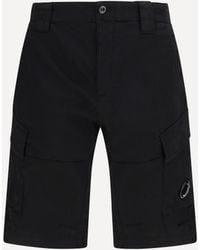 C.P. Company - C. P. Company Sateen Stretch Cargo Bermuda Shorts - Lyst