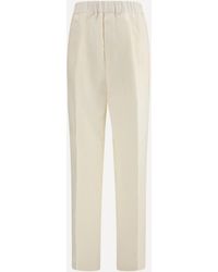 Laneus - Linen And Viscose Pants - Lyst