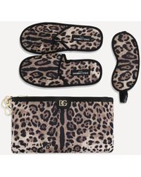 Dolce & Gabbana - Leopard-Print Comfort Kit - Lyst