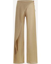 Oséree - Lumière Wide-Leg Pareo Pants - Lyst