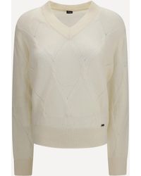 Kiton - V Neck Sweater - Lyst
