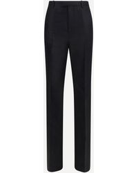 Gucci - Silk Faille Pants - Lyst