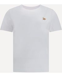 Maison Kitsuné - Baby Fox Regular Tee-Shirt - Lyst